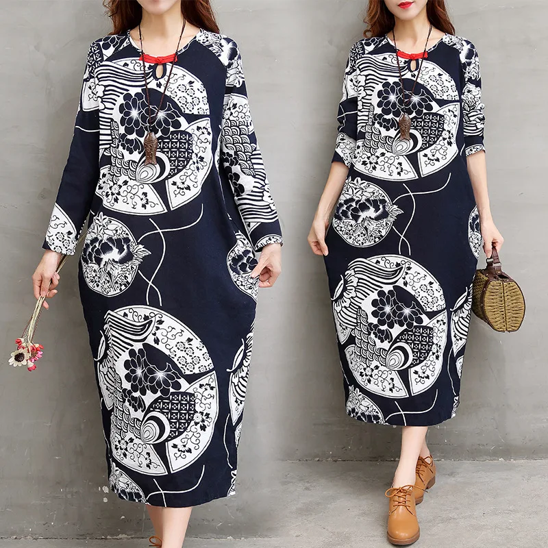 

2019 New African Diamond 100% cotton Chiffon Long Dashiki Dress For Lady Length :122cm Wide:136cm Sleeve length：67cm