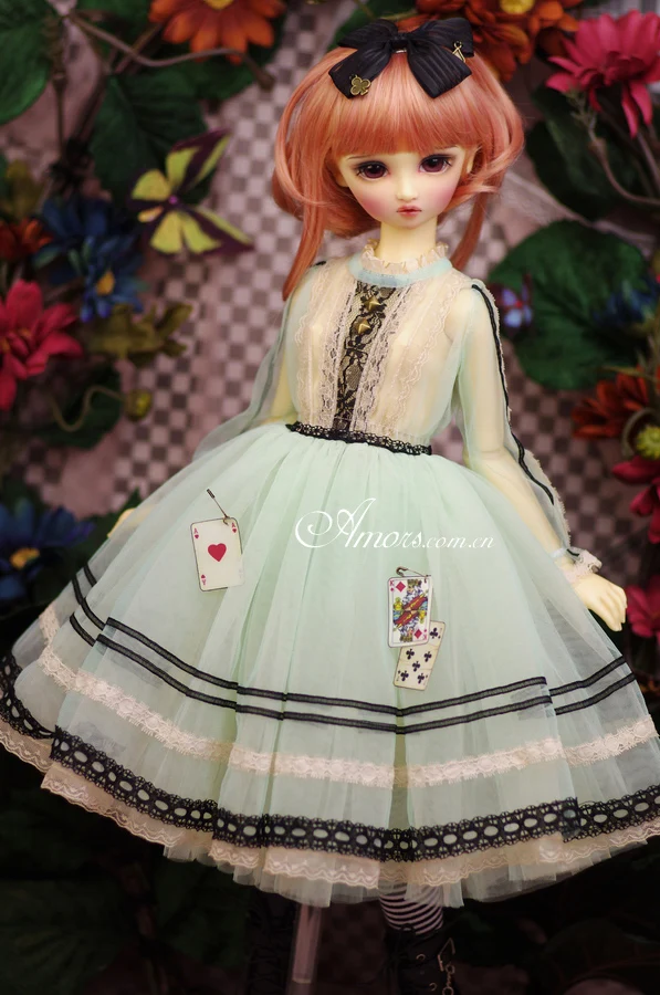 Estartek 1/3 1/4 заказной западный стиль Clothe Alice серия платье-фонарик Набор для SD10 SD13 SD16 Bjd кукла Фигурка DIY