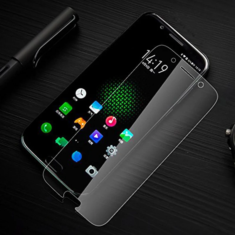 Premium 5-Pack ShockProof Tempered Glass Screen Protector Film - Clear