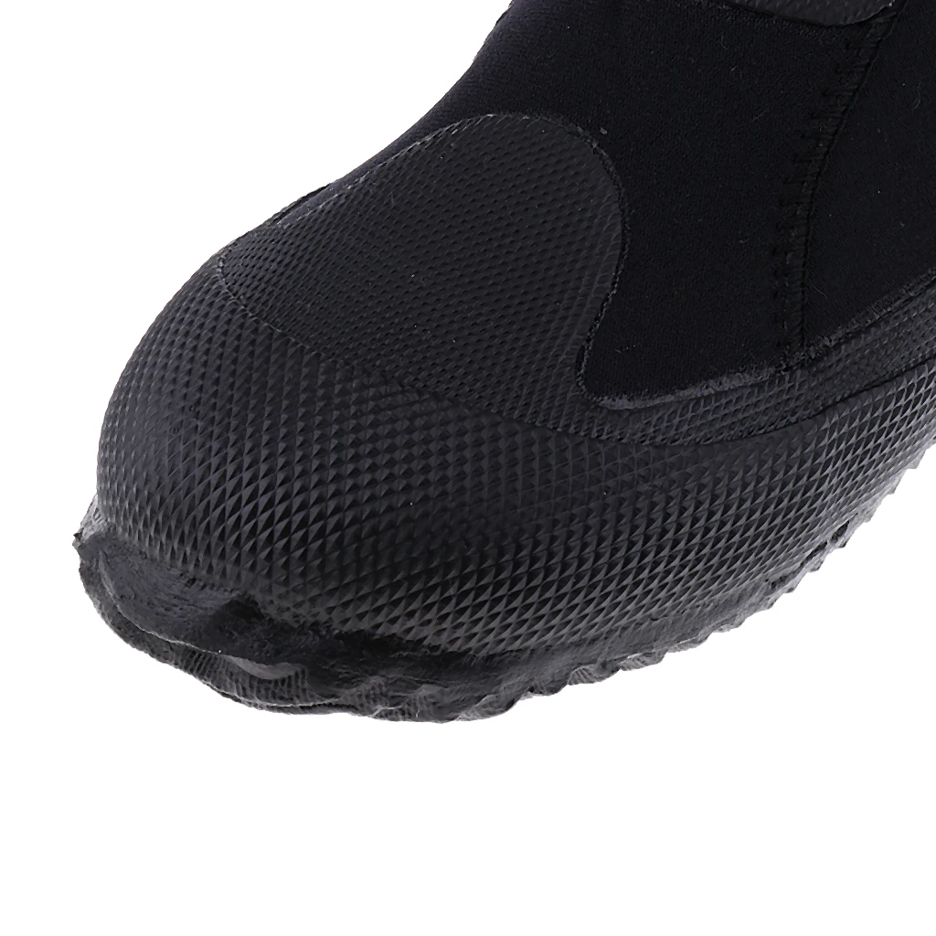 Wetsuits Premium Neoprene 5mm Hi Top Zipper Boot Water Shoes, Super Stretch & Keep Warm for Scuba Diving Surfing, Snorkeling