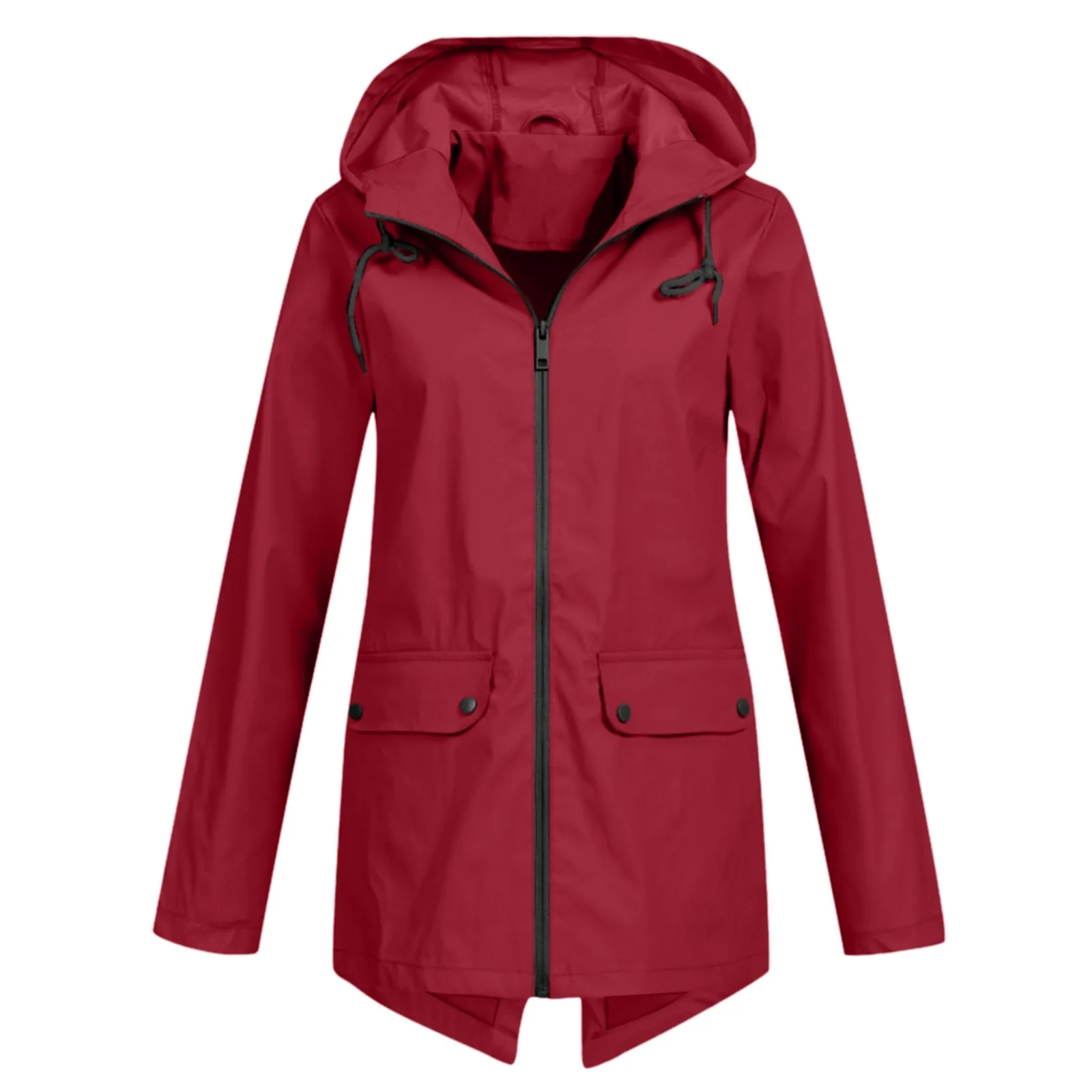 jackets spring autumn women Raincoat Windbreaker Waterproof sports Hiking coats 2021 Female Zip Up Windproof Pocket_voghion.com