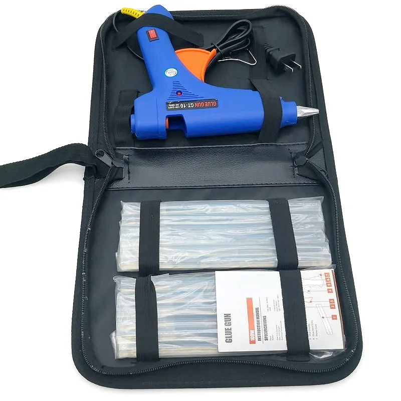 

Клеевой пистолет, 20/60/80/100 Вт, 7/11 мм, 12 шт.