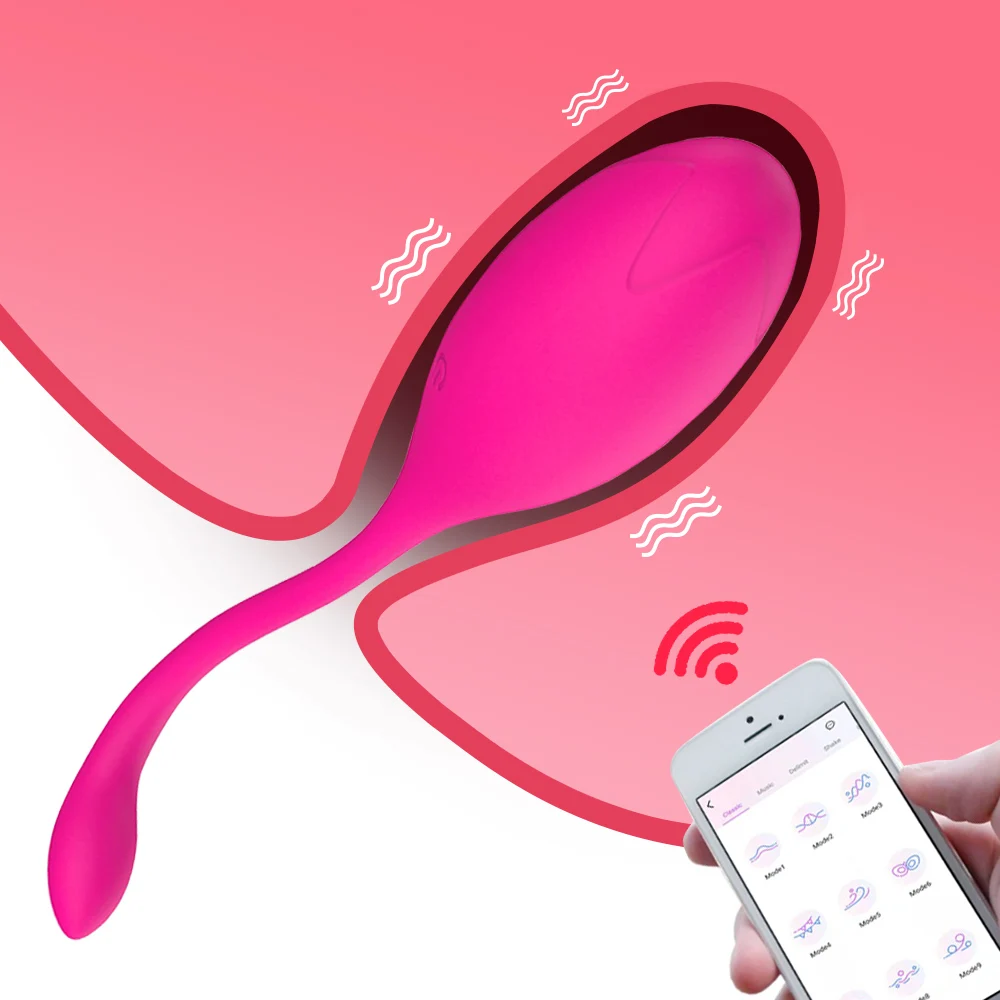 APP Vibrators Wireless Remote Control Vibrating Egg Vaginal Ball G Spot Clitoris Stimulator Vagina Kegel Ball Vibrators Sex Toys 1
