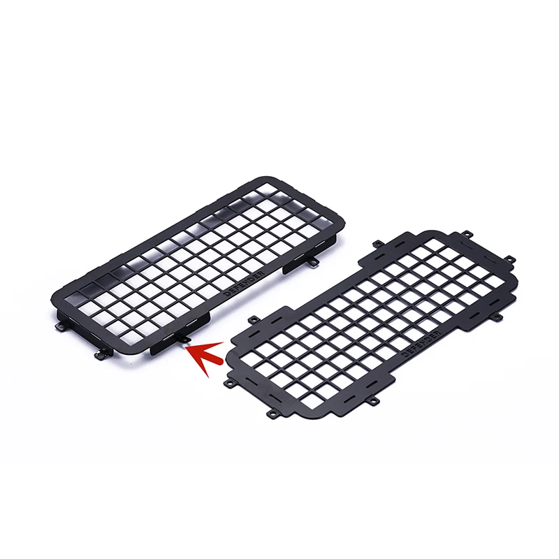 for MN D90 D99S MN99S 1/12 RC Car Upgrade Parts Metal Stereoscopic Window Mesh Protective Net Accessories 3