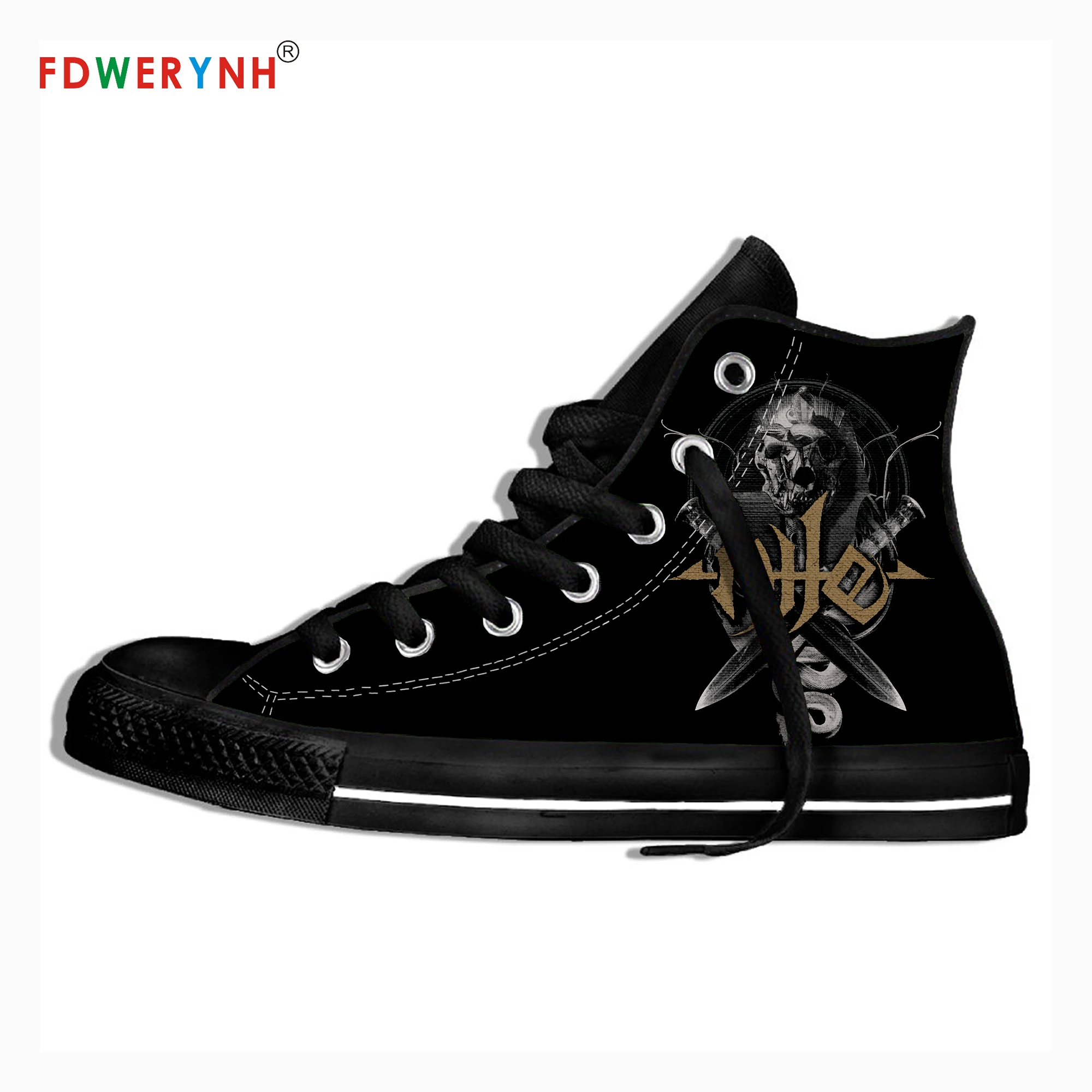 

Men's Casual Shoes Nile Band Most Influential Metal Bands of All Time 3D Pattern Logo Men Shoes