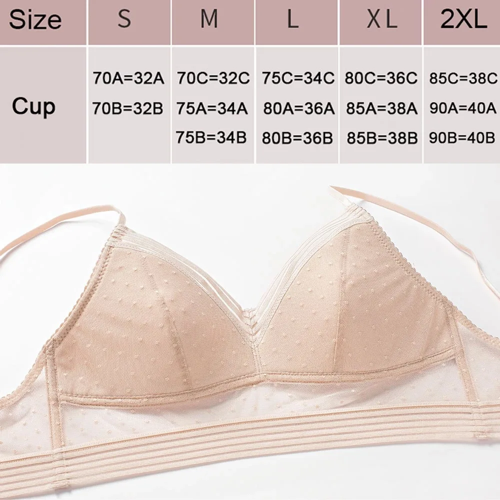 U-shaped backless bra thin sling without rims lace sexy beautiful