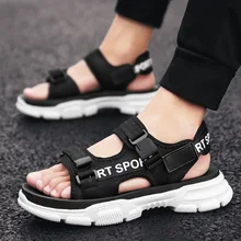 Г., новые стильные летние мужские сандалии повседневные универсальные уличные сандалии трендовые уличные сандалии двойного назначения