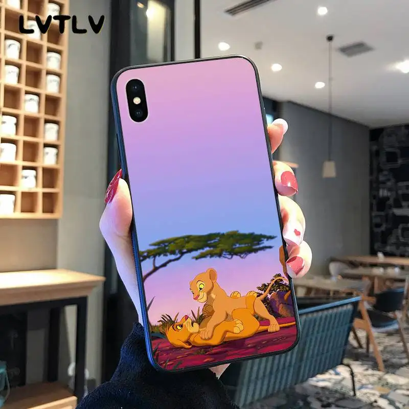 Cartoon anime Lion king