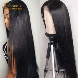Joedir 360 Lace Frontal Human Hair Wigs 8-30 Inch Pre Plucked Brazilian Straight Lace Front Wigs For Women Human Hair