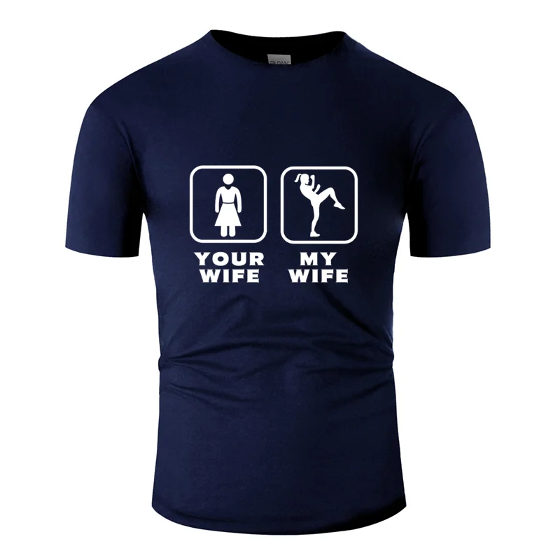 Men-Navy Blue Новая модная комичная бразильская футболка jiu jitsu bjjyo,, официальная летняя футболка для фитнеса, размер S-5xl, высокое качество - Цвет: Men-Navy Blue