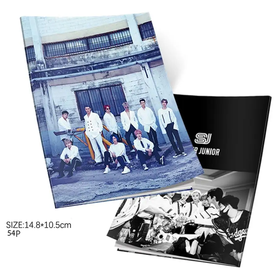 Kpop Super Junior Time_slip фото Book Yesung Eun Hyuk HD фотография постер картина веер