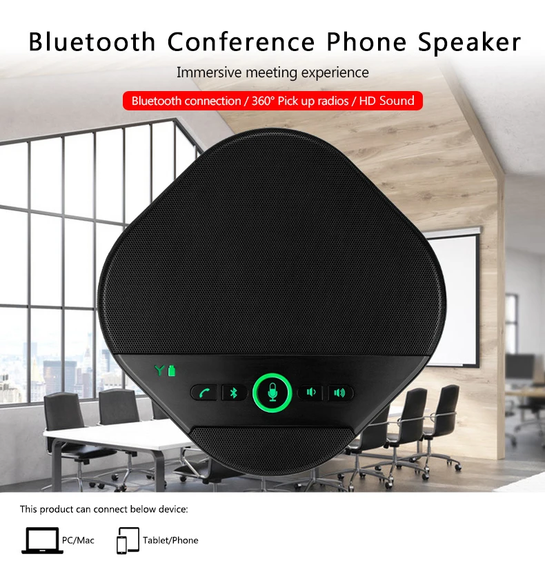Tongveo A3000B UC беспроводной смарт Bluetooth динамик и динамик телефон мобильный динамик телефон для Skype, Вебинар, телефон