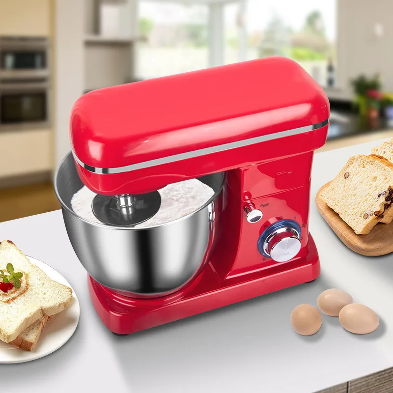 Electric Dough Mixer Household Electric Food Mixer Egg Cream Salad Beater Milkshake Cake Mixer Eggs Blender Kneading Machine