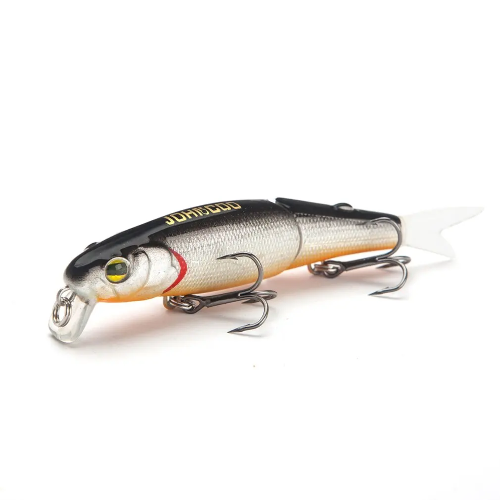 

HL00245 Lures bait 2 Mino soft tail hard bait double blood trough hook cross-border new laser Minor squat