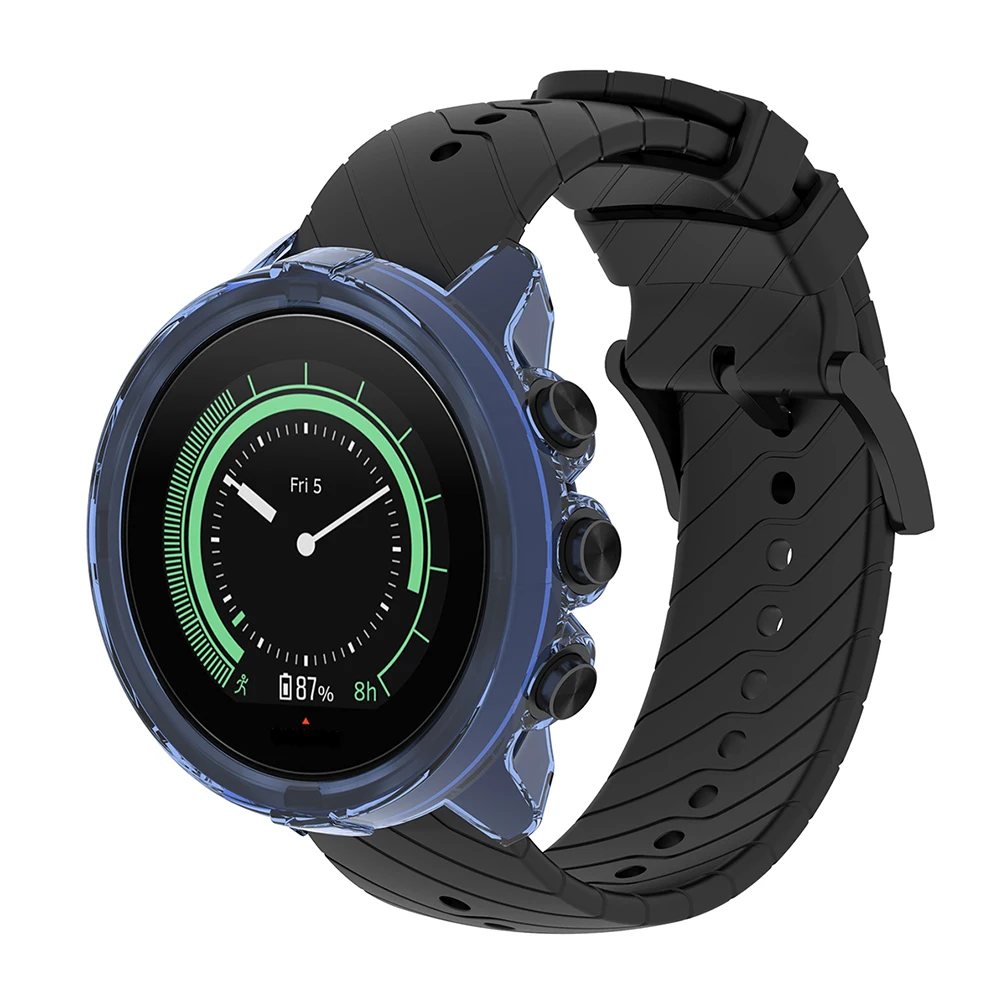 Suunto 9 Baro Spartan Sport Wrist HR baro용 TPU 케이스 커버 프로텍터 프레임 패셔너블 다이얼 손목 시계, 선물용
