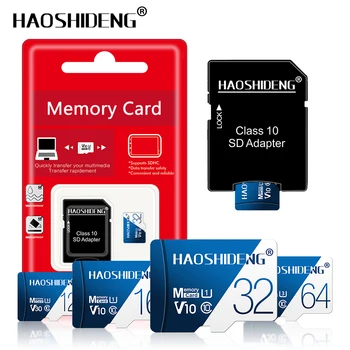 

High speed microsd memory cards 4GB 8GB 16 GB 32 GB 64GB cartao de memoria class 10 micro sd card TF card for free adapter gift