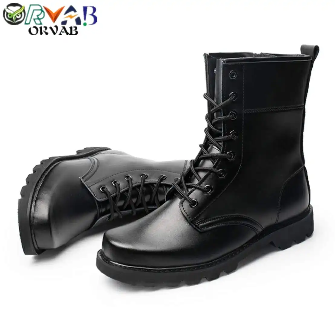 womens steel toe combat boots