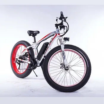

XDC600 Bafang 48V 1000W Motor 26 inch Snow Fat Electric Bike Bicycle tire 26x4.0 17.5AH Sam sung battery