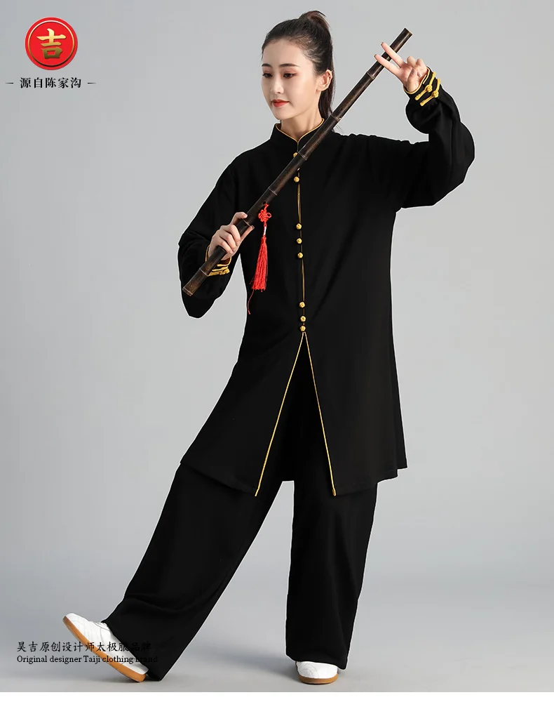 Набор для женщин Tai Chi, китайский кунг-фу, китайская одежда для женщин, для соревнований, шоу, одежда, цветы, высокое качество, набор мечей кунг-фу