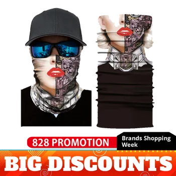 

Masque Biker Face Mask Motorcycle Mask Balaclava Face Shield Unisex mask Skull Masks Ghost Cycling Ski Bandanas Mascara Moto