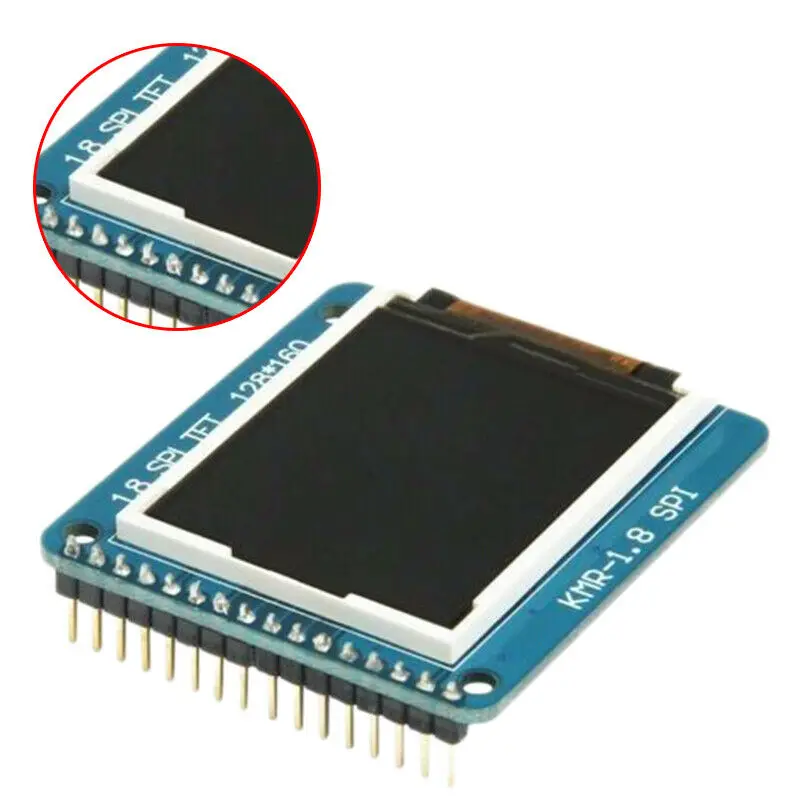 1 8 дюймов ST7735R SPI 128x160 TFT ЖК дисплей модуль с PCB для Arduino 51|Детали и аксессуары