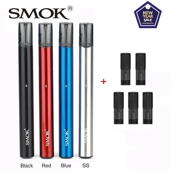 

Original SMOK SLM Stick Thick Pod Vape Kit 250mAh with 0.8ml Cartridge SMOK SLM Pod System Kit Vs Vinci X/ Kubi/ Renova Zero