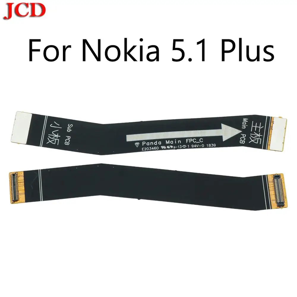 JCD главный разъем гибкий кабель материнской платы для nokia 3 5 6 7 7 плюс 8 3,1 плюс 5,1 плюс 6,1 7,1 Зарядное устройство к материнской платы гибкий кабель-лента - Цвет: For Nokia 5.1 Plus