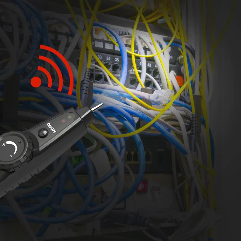 LOMVUM Wire Tracker Cable Line Detector  RJ45 RJ11 Network Cable Tester Detector Line Finder Multifunction Testing Tool