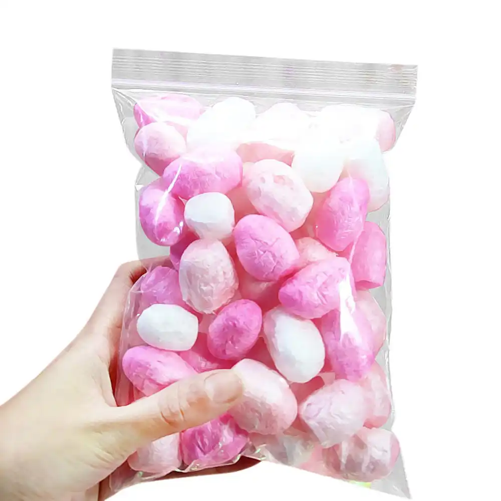 カラフルな発泡スチロール発泡ボール子供のおもちゃスライムツールスクイズスライム作るdiyフワフワのおもちゃクラフトフワフワ Skvishi Squeeze Toys Aliexpress