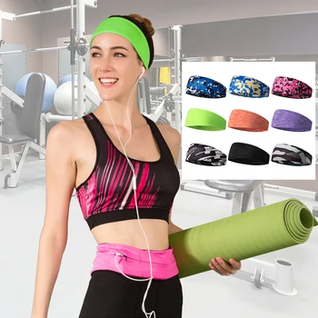 

3 PCS Headbands Sweatbands Sports Headbands Women Men Head Bands for Sports Workout Exercise Cycling Hiking Tennis Basketball