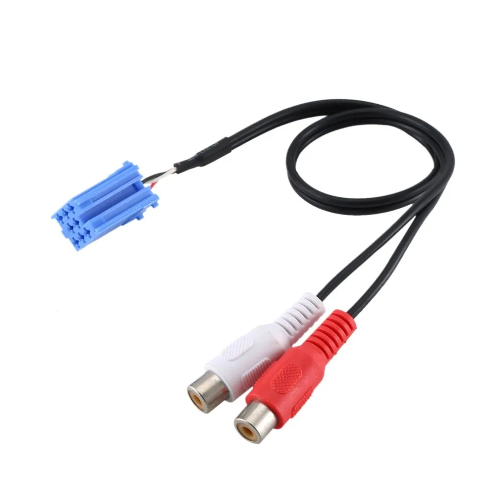 Авто Мини Iso 8 Pin Rca кабель адаптер для Bla-Punkt Cd Changer автомобильный аудио кабель адаптер аудио линия