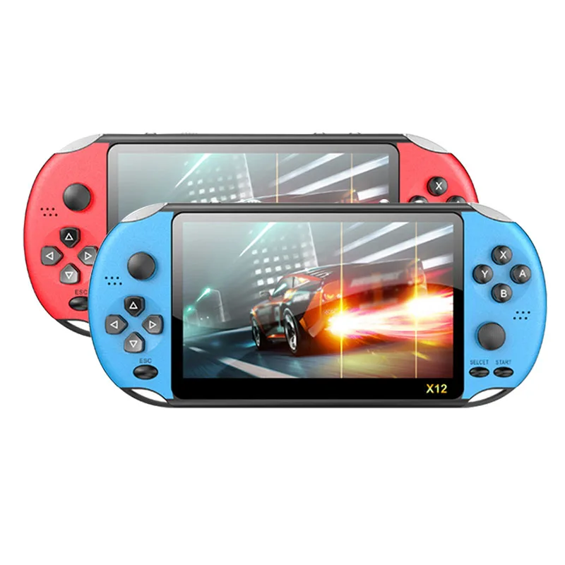 Powkiddy X12 pro портативная игровая консоль 8 Гб Встроенный 2000 игр видео Ретро игровой