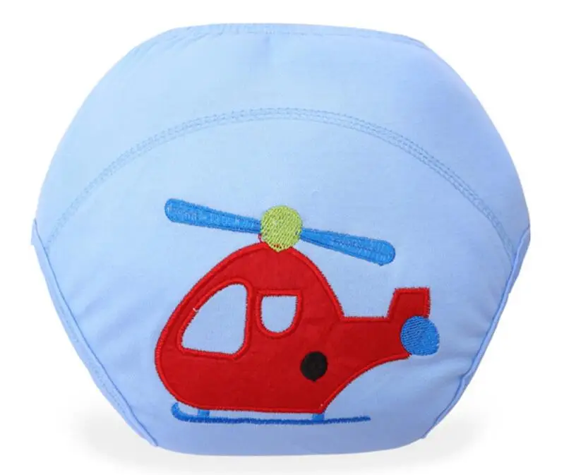 Embroidered Aircraft Милые детские подгузники многоразовые подгузники ткань пеленки моющиеся Детские хлопковые штаны для обучения - Цвет: Embroidered Aircraft