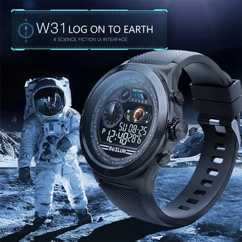 

Smart Watch Men IP67 Waterproof Multiple Language Sports Mode Heart Rate Sleep Monitor Bluetooth Smartwatch Standby 60 Days