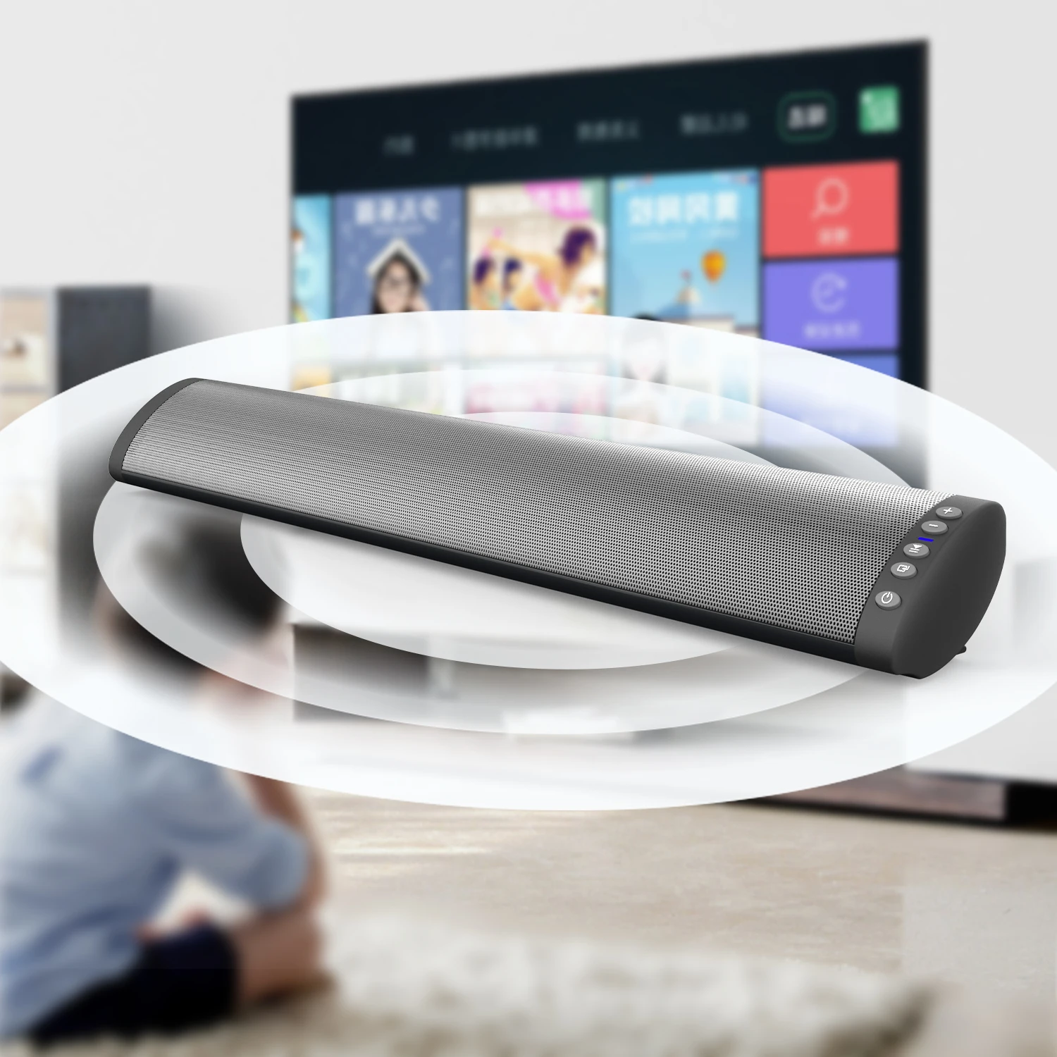5 0 Bluetooth-динамик со встроенным сабвуфером беспроводной Bluetooth домашний 3D стерео