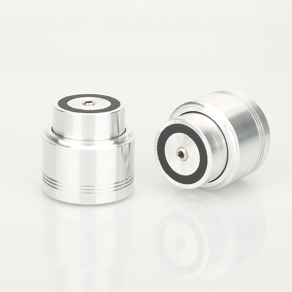 4 шт. усилитель Алюминиевые ножки D53 * H50 звукоизоляционные шипы Maglev Feet HIFI аудио