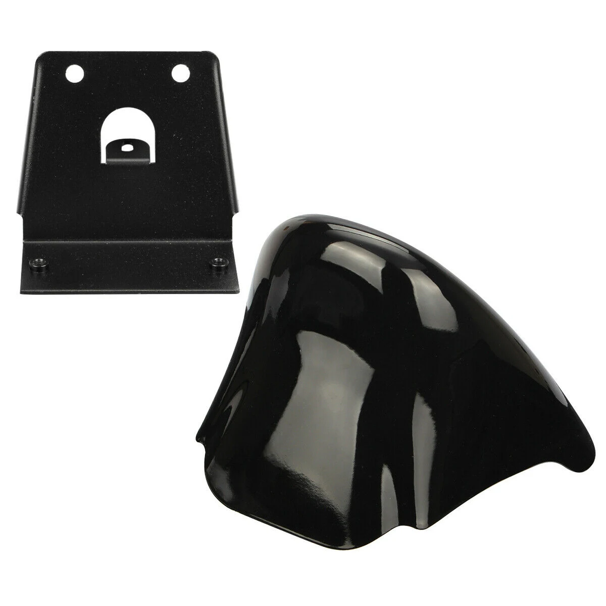 1SET Front Chin Spoiler Fairing Mudguard Cover For Harley XL883 XL1200