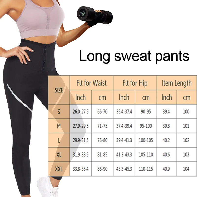 best body shaper LANFEI Sweat Sauna Pants Fitness Workout for Womens Gym Leggings Hot Thermo Sweat Weight Loss Lady Body Shaper Slimming Trouser shapewear bodysuit