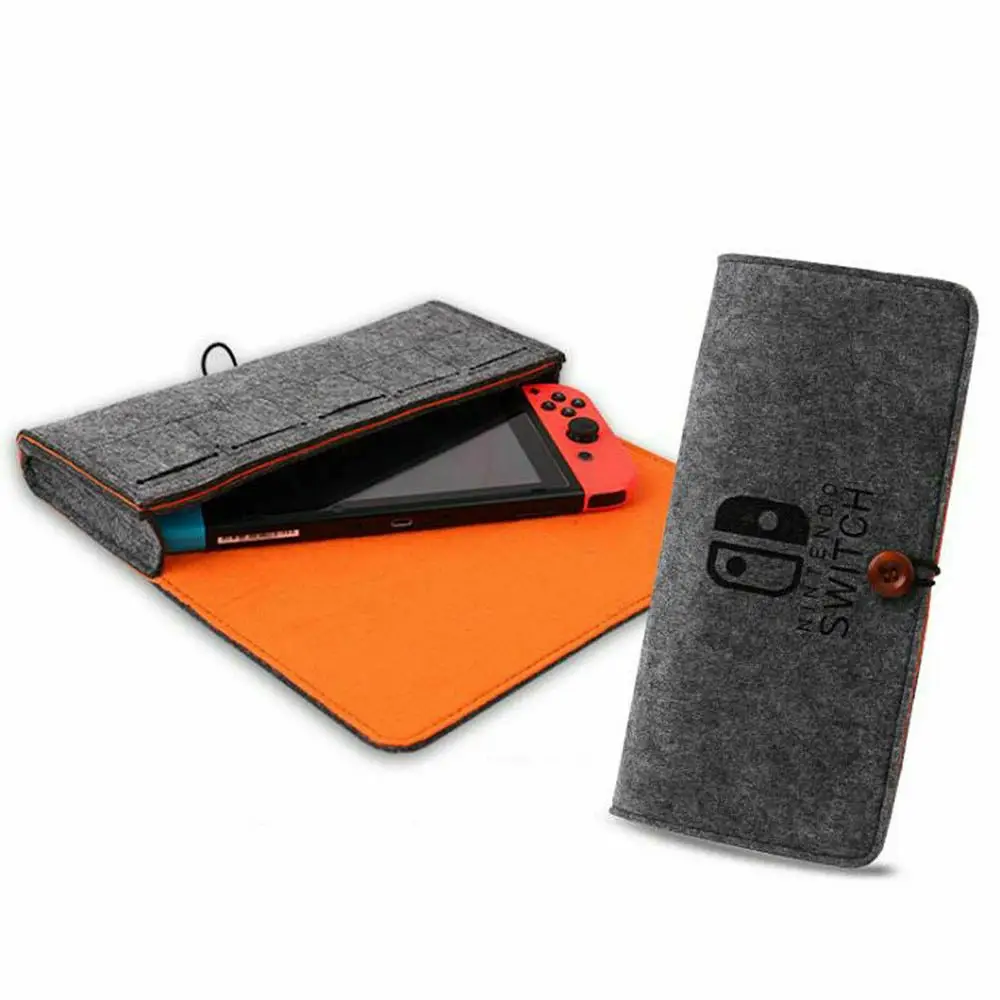 Для Nintendo Switch переносная фетровая сумка для путешествий Чехол Хранения