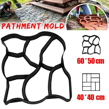 

DIY Plastic Path Maker Mold Paving Cement Brick Molds Stone Floor Road Concrete Molds Pavement For Garden Home Patio Maker
