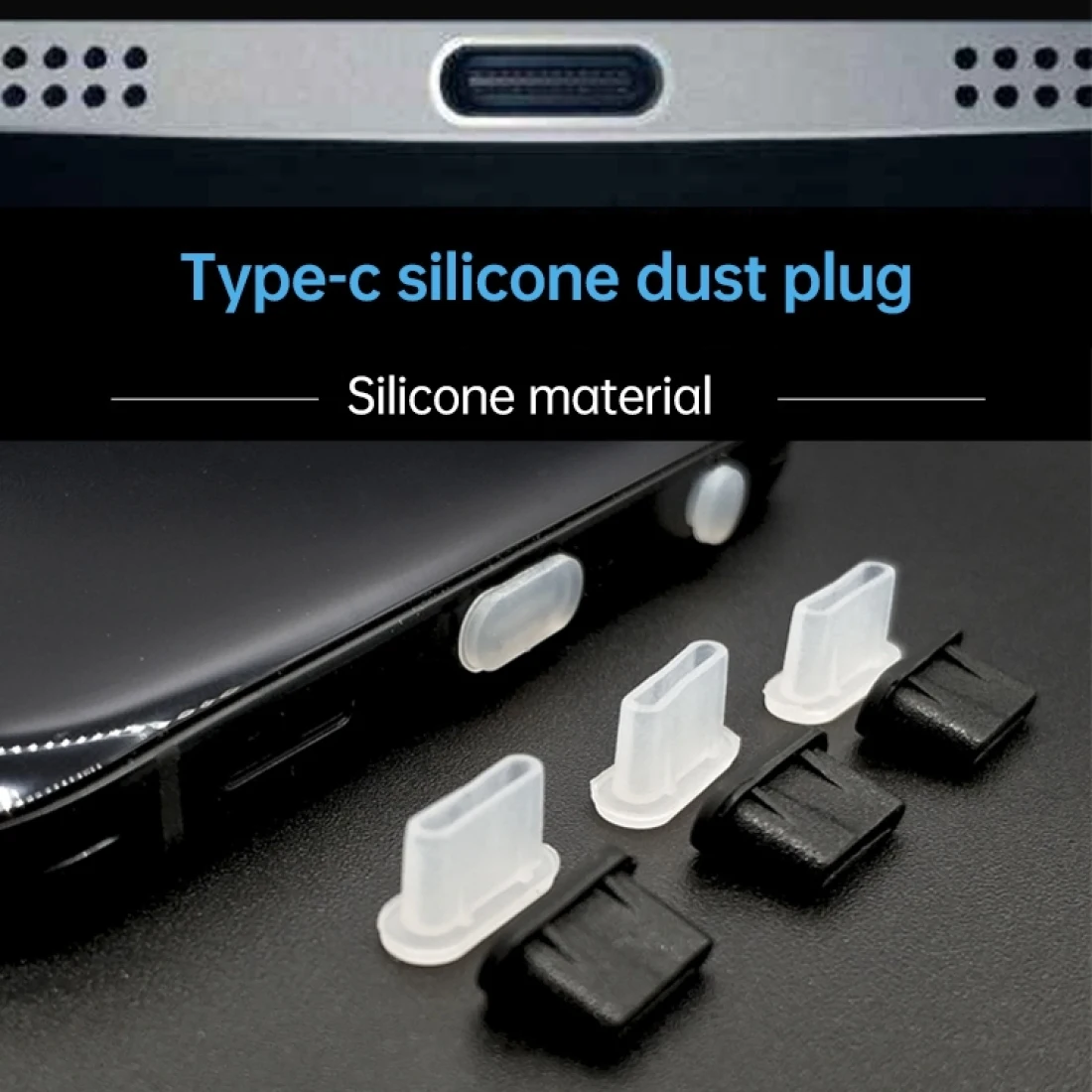 20 PCS USB C Ÿ  ÷ USB  Ʈ ȣ Ǹ Ŀ USB-C Ʈ  ÷