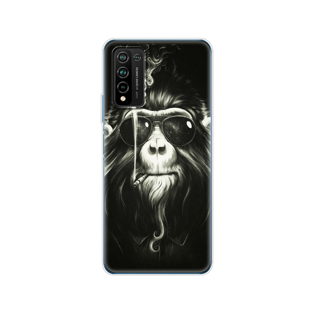 Honor 10X Lite Case Silicon TPU Soft Back Cover Phone Case For Huawei Honor 10X Lite Bumper 10XLite Funda Etui Bag Shell