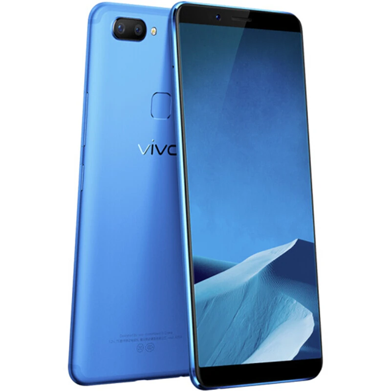 Новинка,, Vivo X20, смартфон, Международная ПЗУ, Snapdragon 660, 6,01 дюймов, 4 Гб ОЗУ, 64 Гб ПЗУ, 12,0 МП, отпечаток пальца, распознавание лица