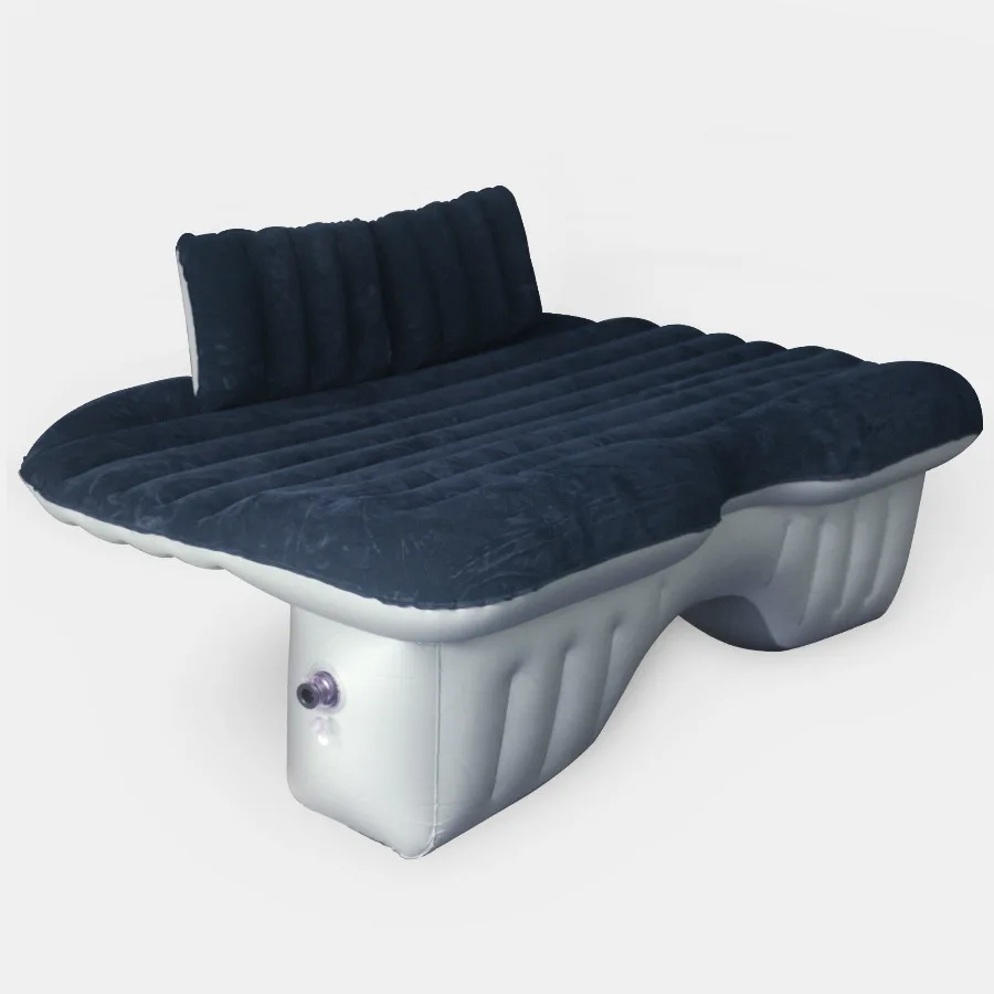 

Car Inflatable Mattress PVC Flocked Car Mounted Thick Gray Car Mounted Wagon Bed Top Grade Manufacturers Wholesale