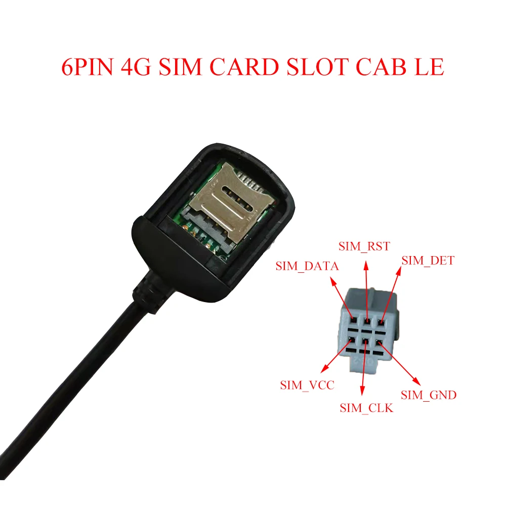 4g Sim Card Slot Cable Adapter For Radio Android Multimedia Gps Navigtion Unit - Speaker Line - AliExpress