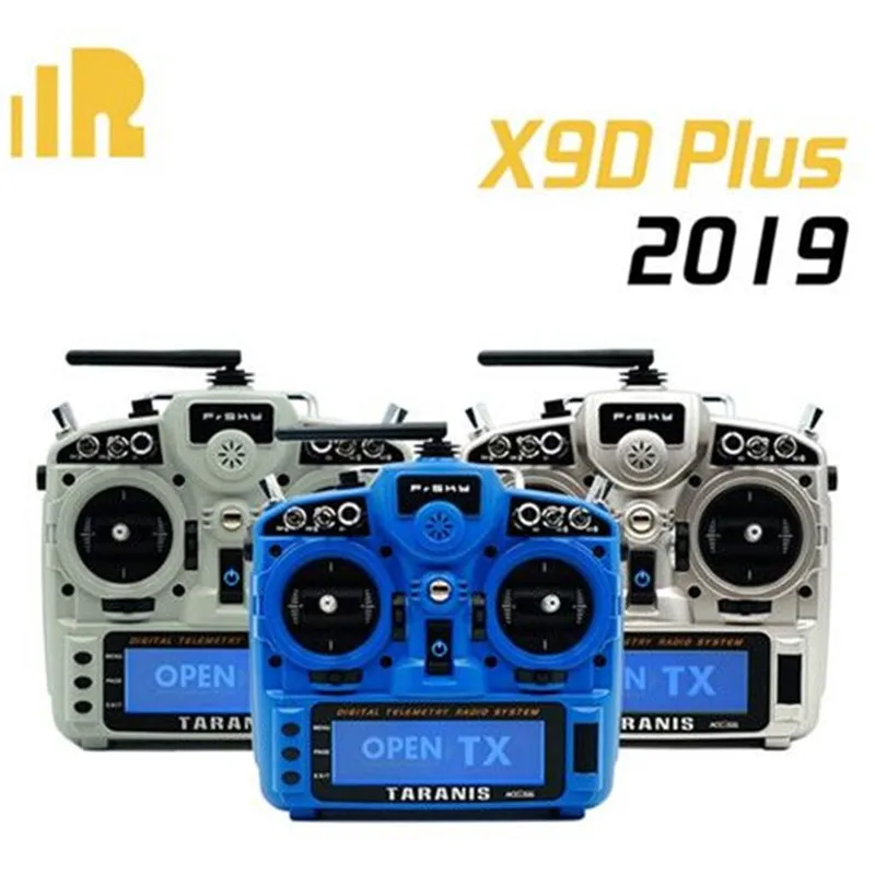 Передатчик FrSky Taranis X9D Plus 2,4G 24CH ACCST D16 с функцией анализатора спектра с ЖК-подсветкой для радиоуправляемого дрона