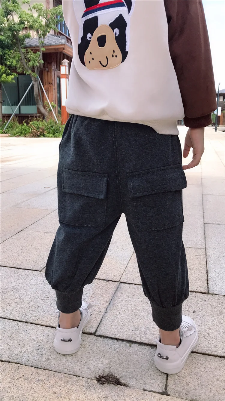 CHILDREN'S Trousers Spring And Autumn Harem Pants Baby Baggy Pants Childrenswear Sports Casual Cotton Trousers Manufacturers Dir
