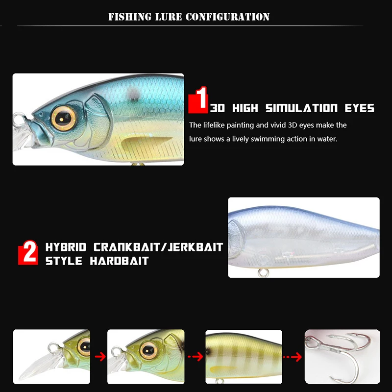 Подвесная Высококачественная Рыболовная Приманка minnow isca искусственная