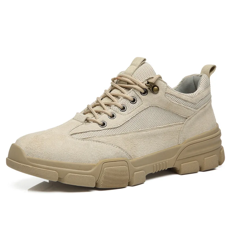 

Martin Boots Men's 2019 Autumn Season New Style Mesh Breathable Genuine Leather England Versatile Trend Retro Workwear Boots