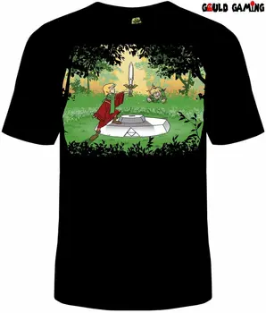 

Legend of Zelda Sword in Stone T Shirt Unisex Cotton Nintendo Breath of the Wild